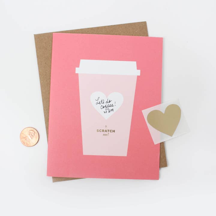 Inklings Paperie – Engroshandel Kærlighedskort – Skrabekort - Coffee Love