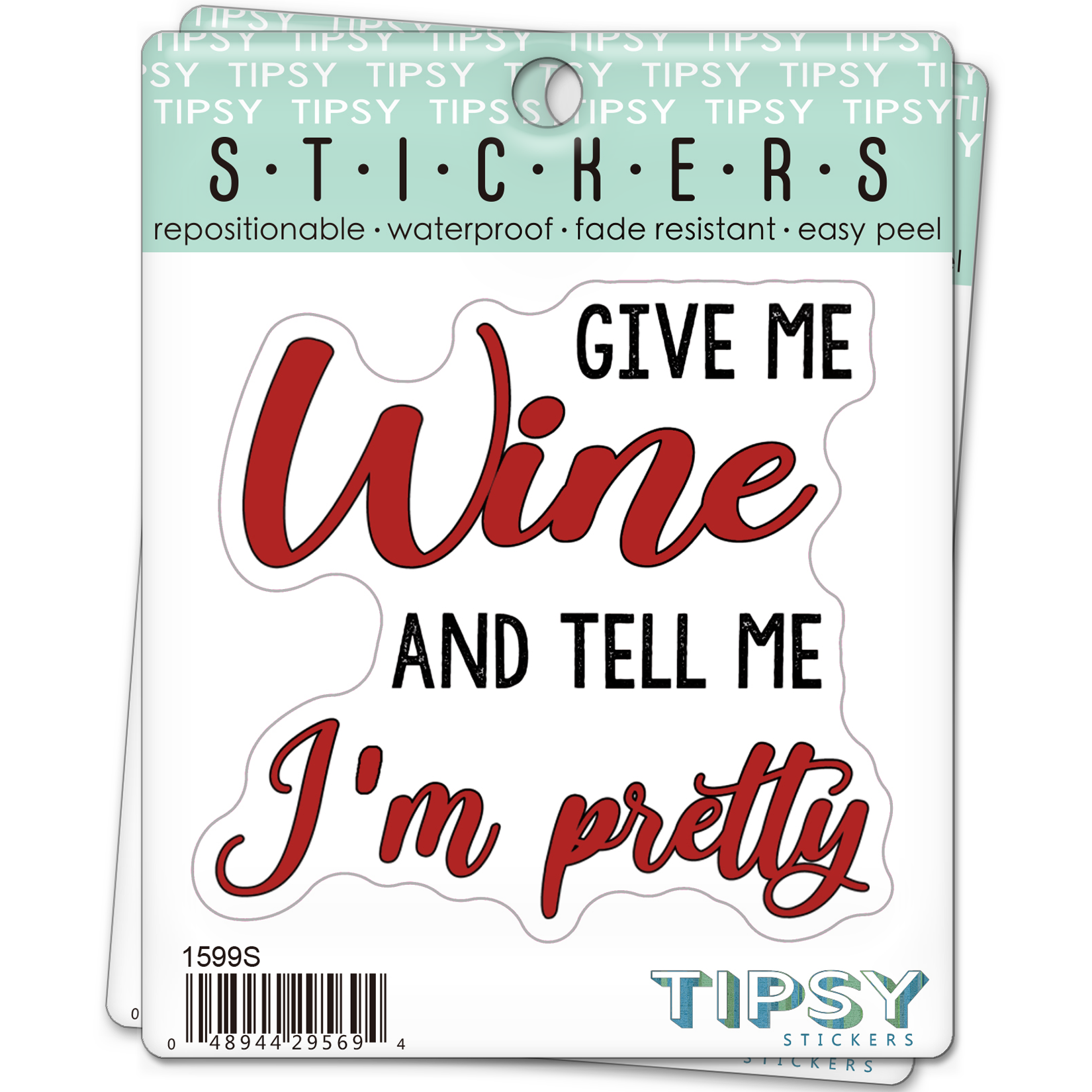 Tipsy Stickers - Vente Autocollant - Wine Sticker | Donne-moi du vin2