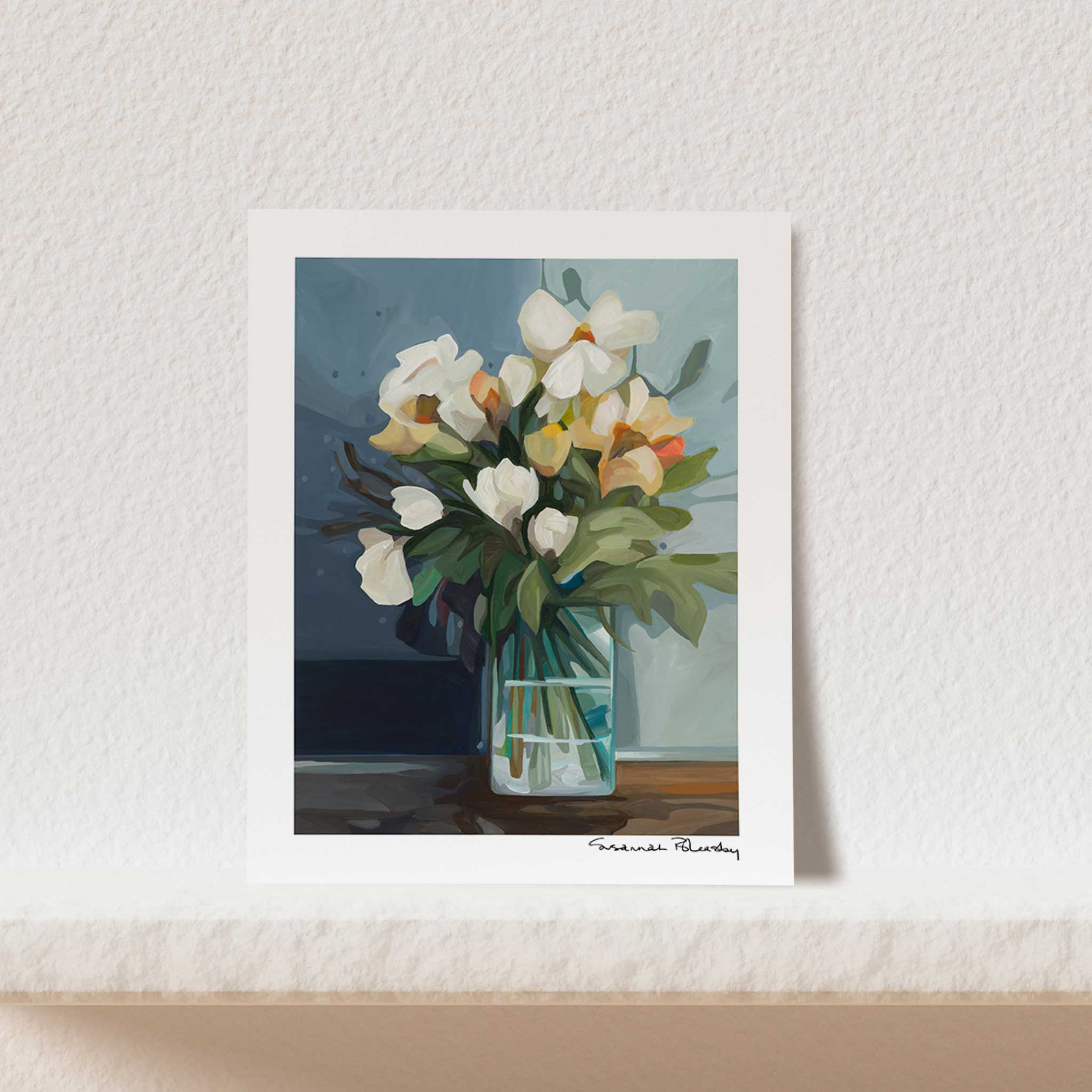 Susannah Bleasby Art - Wholesale Art Print - Floral Wall Art | Fine Art Print | 'Ophelia'1