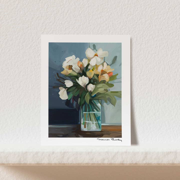 Susannah Bleasby Art - Wholesale Art Print - Floral Wall Art | Fine Art Print | 'Ophelia'1