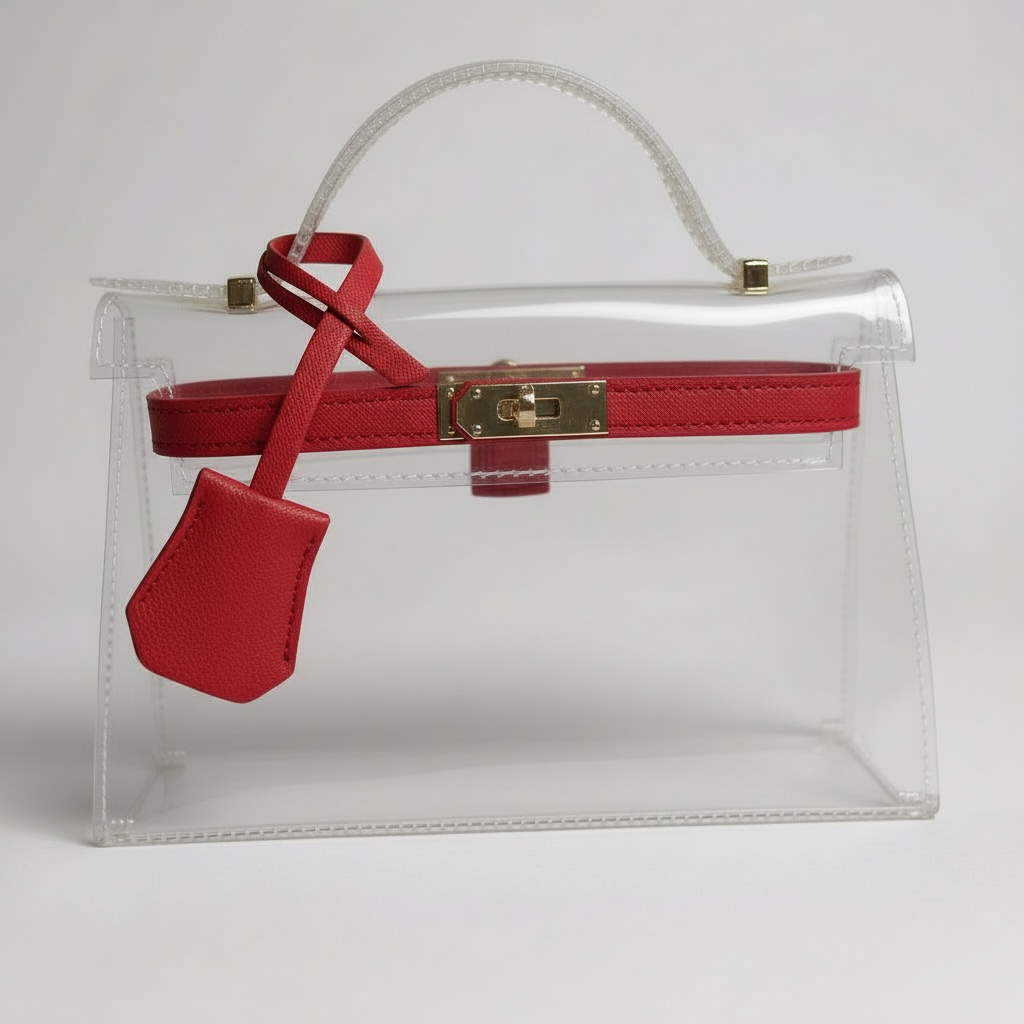 Gameday Luxe - Wholesale Top Handle Bag - Women's - The Mini Andrea Clear Bag (Clear is in stock)4