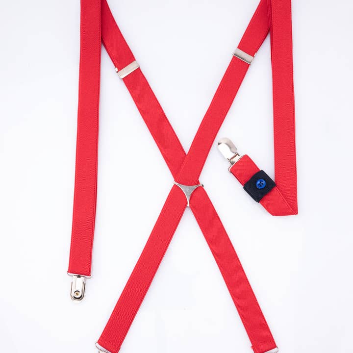 Braces Elastic Band Red for wholesale by cuffupstyle