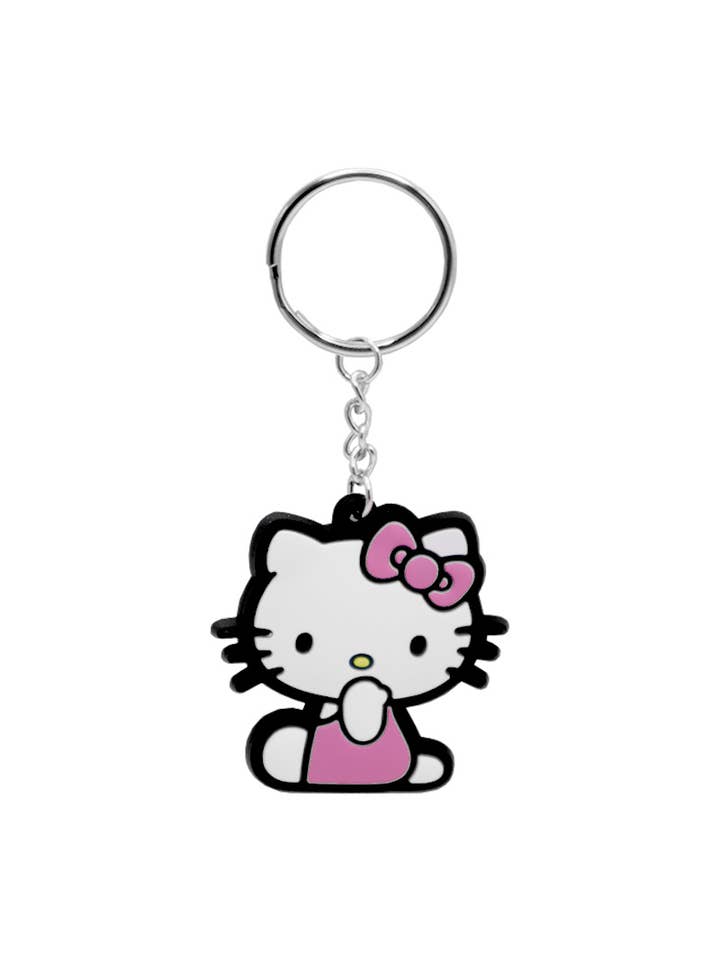 UPD HKPIK Hello Kitty Rosa Nyckelring/Väskcharm - 12 st för wholesale av PINEAPPLE Beauty