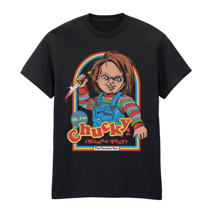 Kollaboration Chucky - Willst du spielen - T-Shirt für den Großhandel von Heroes Inc. Europe B.V.