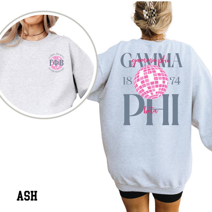 Kite and Crest - Wholesale Graphic Sweatshirt - Women's - Disco Sorority Sweatshirt13