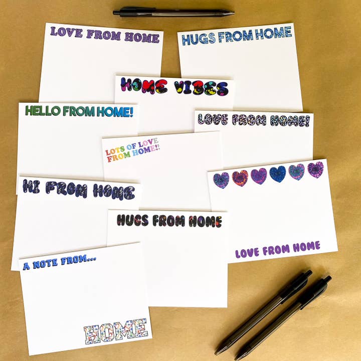 Home Camp Card: Mixed Parent Set - Boxed Set of 10 for wholesale by The Cornerstone Studio