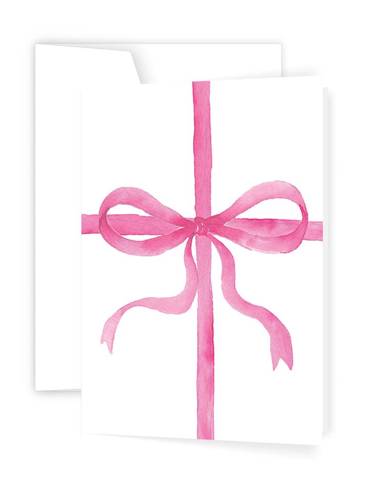 Lyserød Sløjfe - Kort for engroshandel hos Ellen Walsh Designs