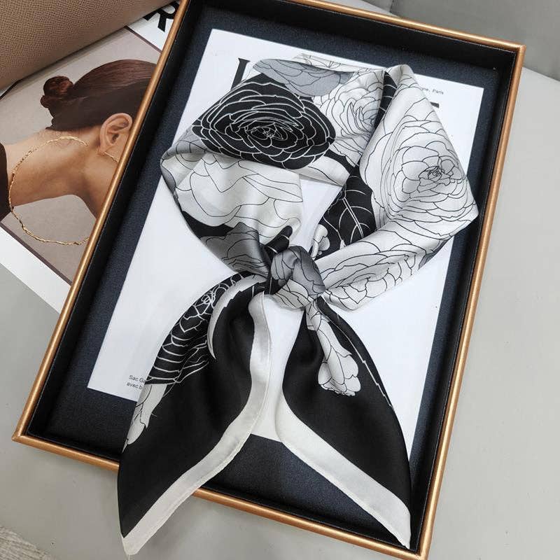 Marayn - Wholesale Scarf - Women's - Korean Silk Scarf Chic Style Sun Protection Versatile25