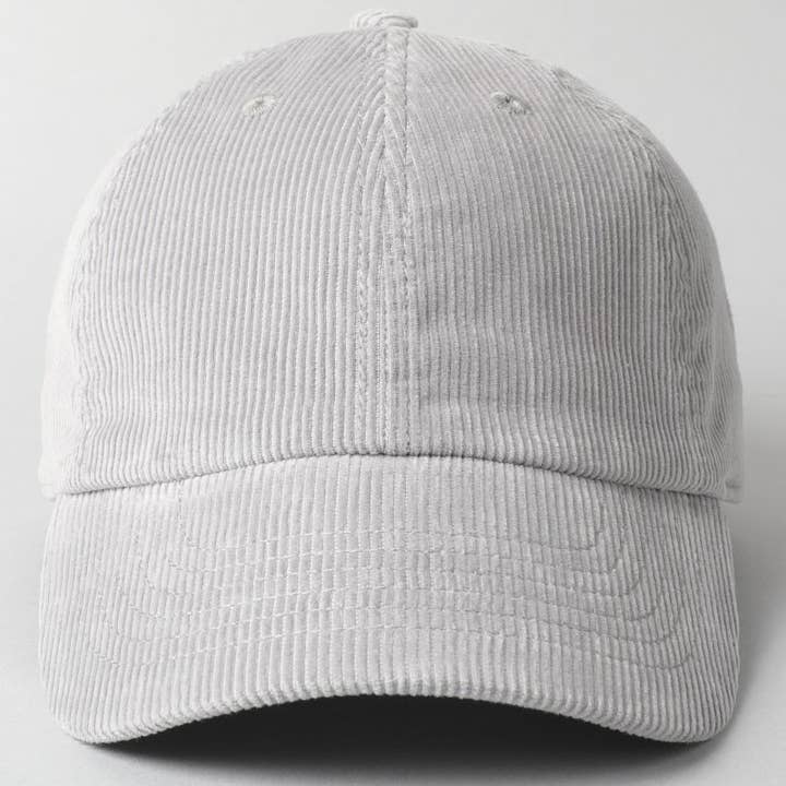 Fashion City - Wholesale Baseball Cap - Women's - Corduroy Adjustable Cotton Baseball Cap Dad Hat3