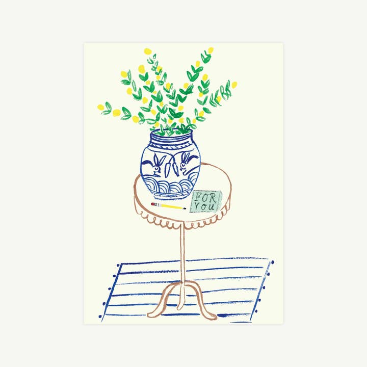 Una nota en la mesa para venta al por mayor de Mr. Boddington's Studio