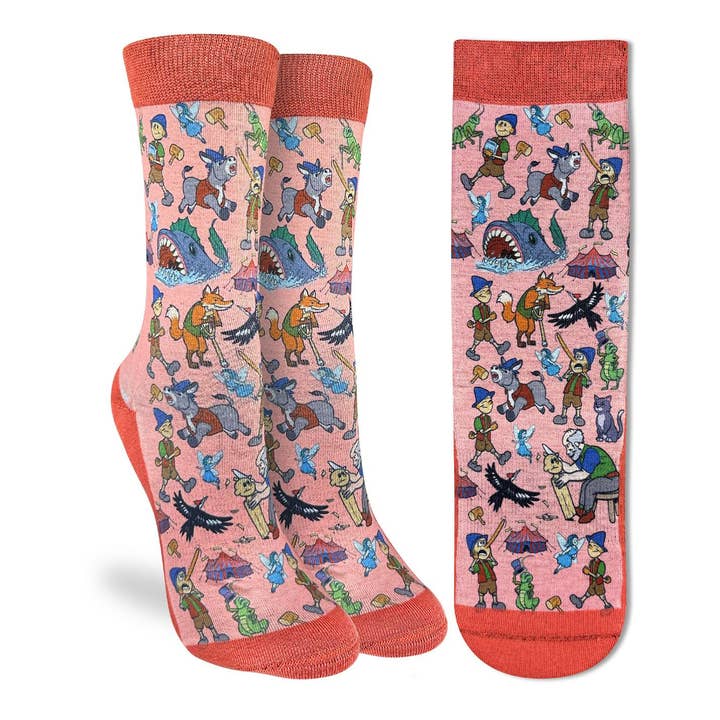 Women's Pinocchio Socks for wholesale by Good Luck Sock