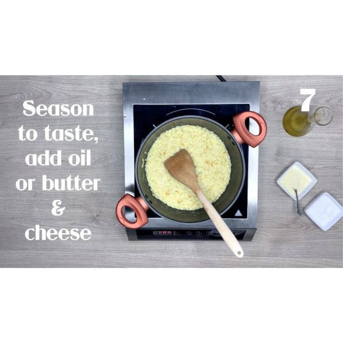 Tiberino - Vente Riz pour risotto - Risotto « Ravello » au zeste de citron6