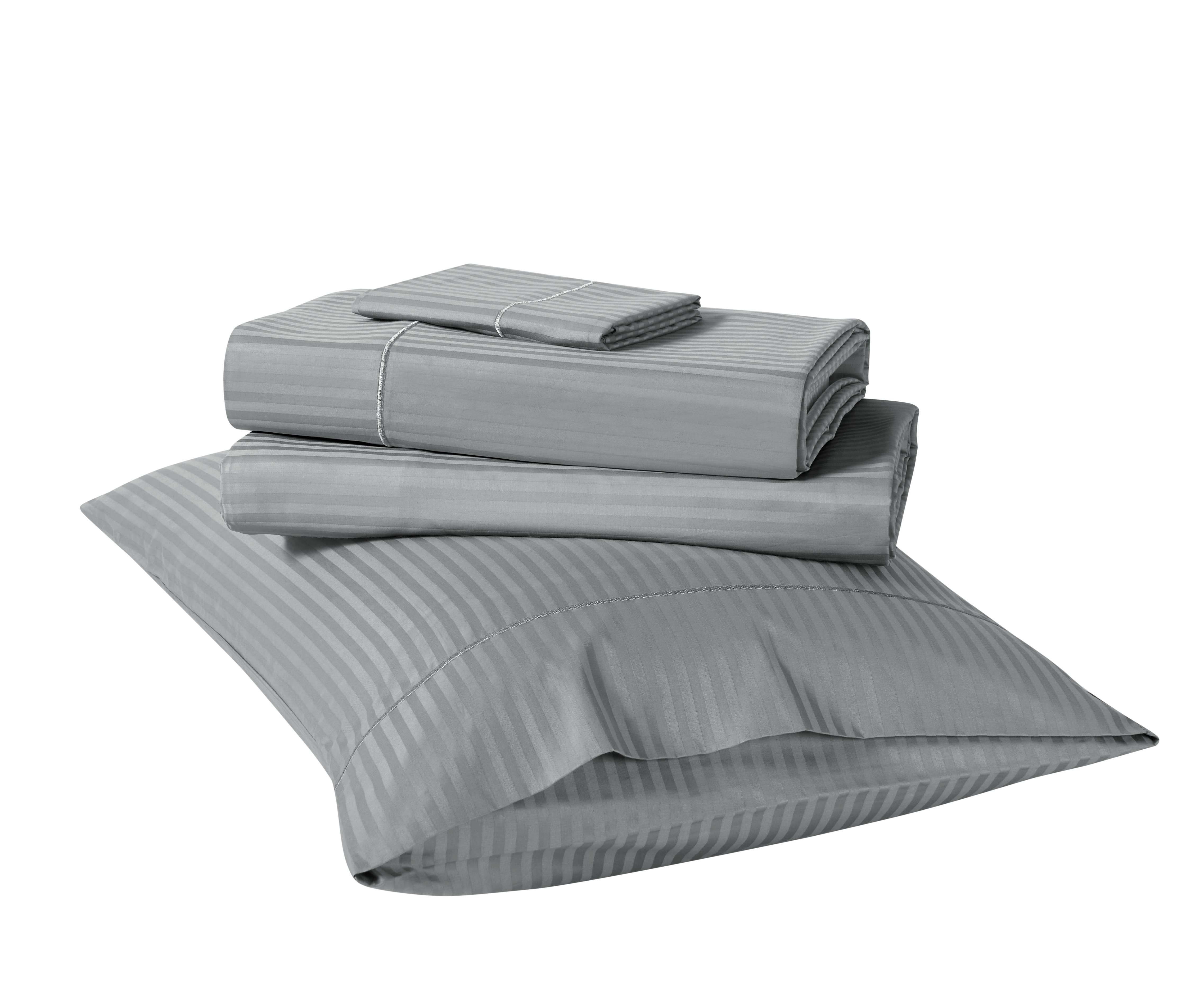 Bed Bath Fashions - Wholesale Sheet Set - Kathy Ireland 500 Thread Count Damask Stripe Sheet Set25
