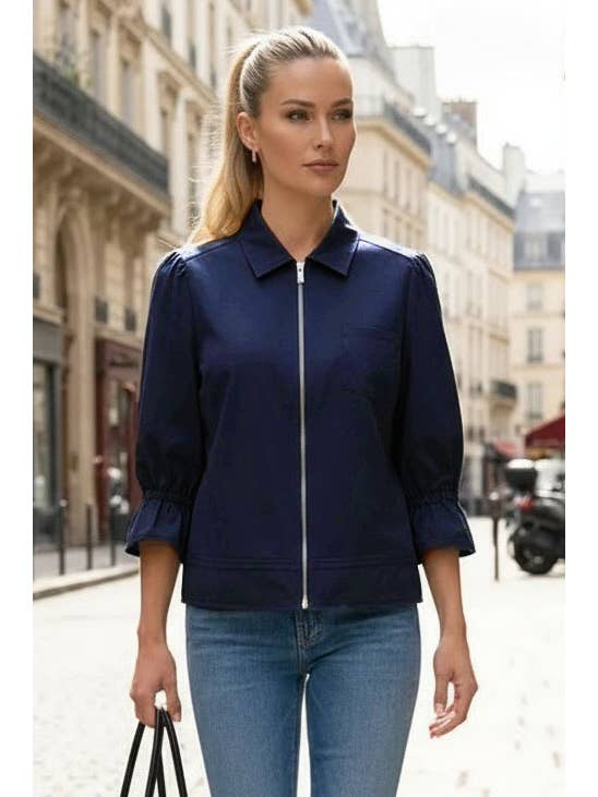 VAVA by Joy Han - Wholesale Jacket - Women's - 3/4 Sleeve Zip Up Jacket13