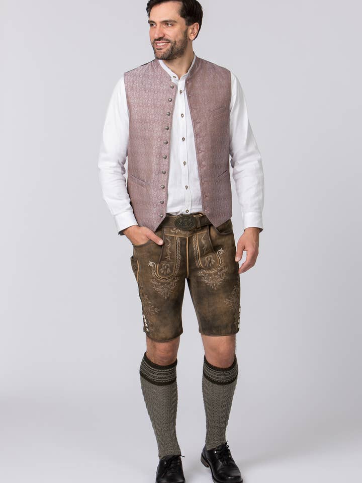 Traditional leather pants Logan for wholesale by Stockerpoint