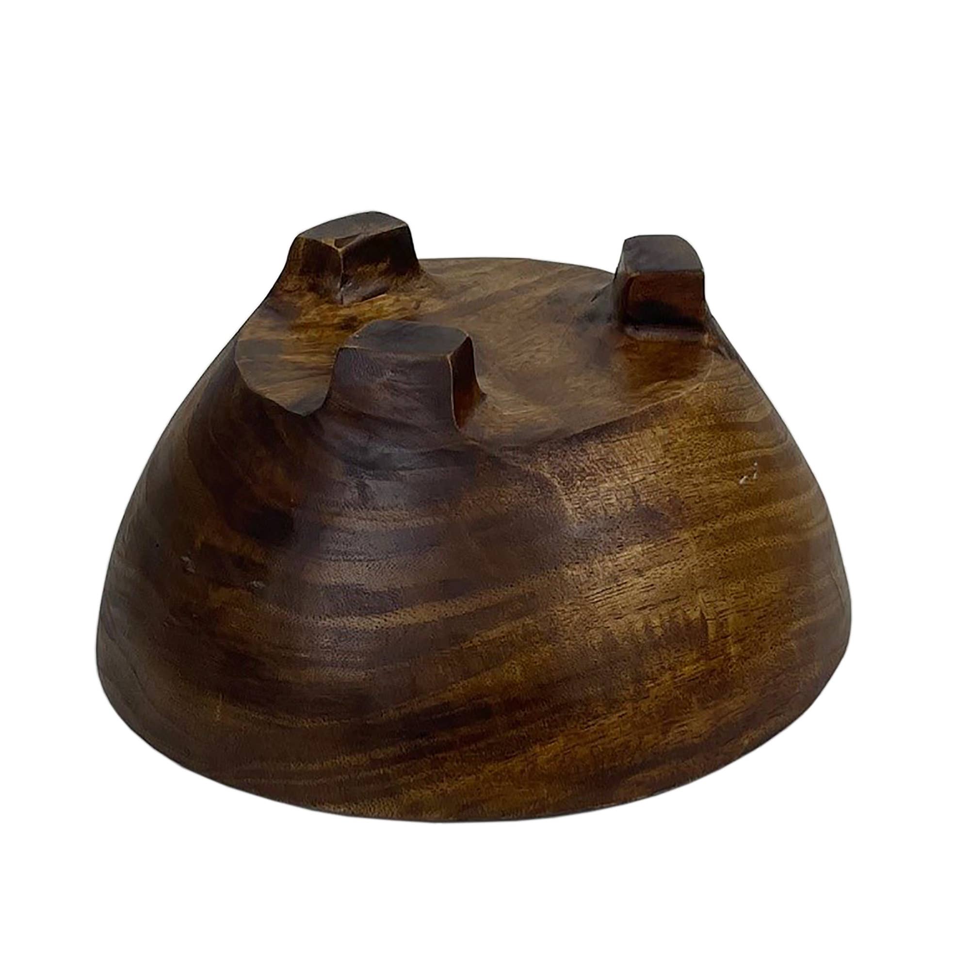 Andaluca - Wholesale Decorative Plate/Dish/Bowl - Mango Wood Footed Bowl3