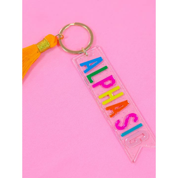 Duo Threads - Wholesale Keychain - Women's - Tassel Sorority Key Fob29