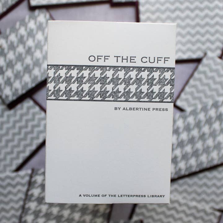 Carbone Off The Polff Letterpress - Set di biglietti per banconota per la vendita all'ingrosso da parte di Albertine Press