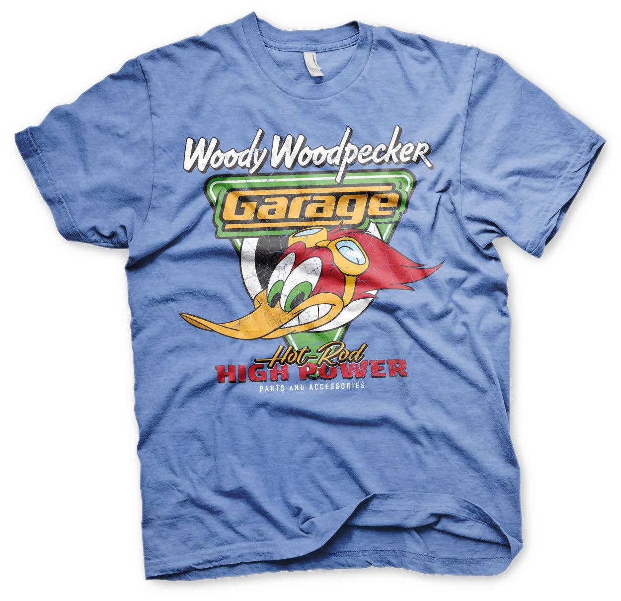 Hybris Production AB - Wholesale Screen Printed T-Shirt - Unisex - Woody Woodpecker Garage T-Shirt5