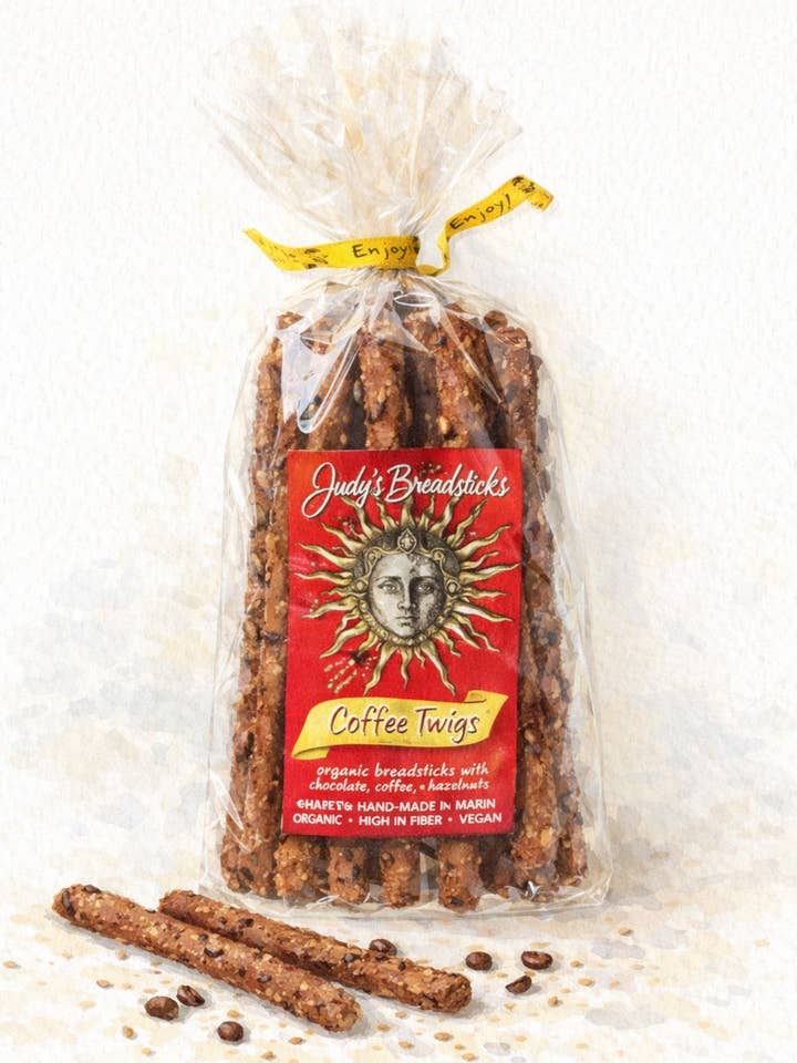 Brindilles de café pour la vente par Judy's Table (fka Judy's Breadsticks)