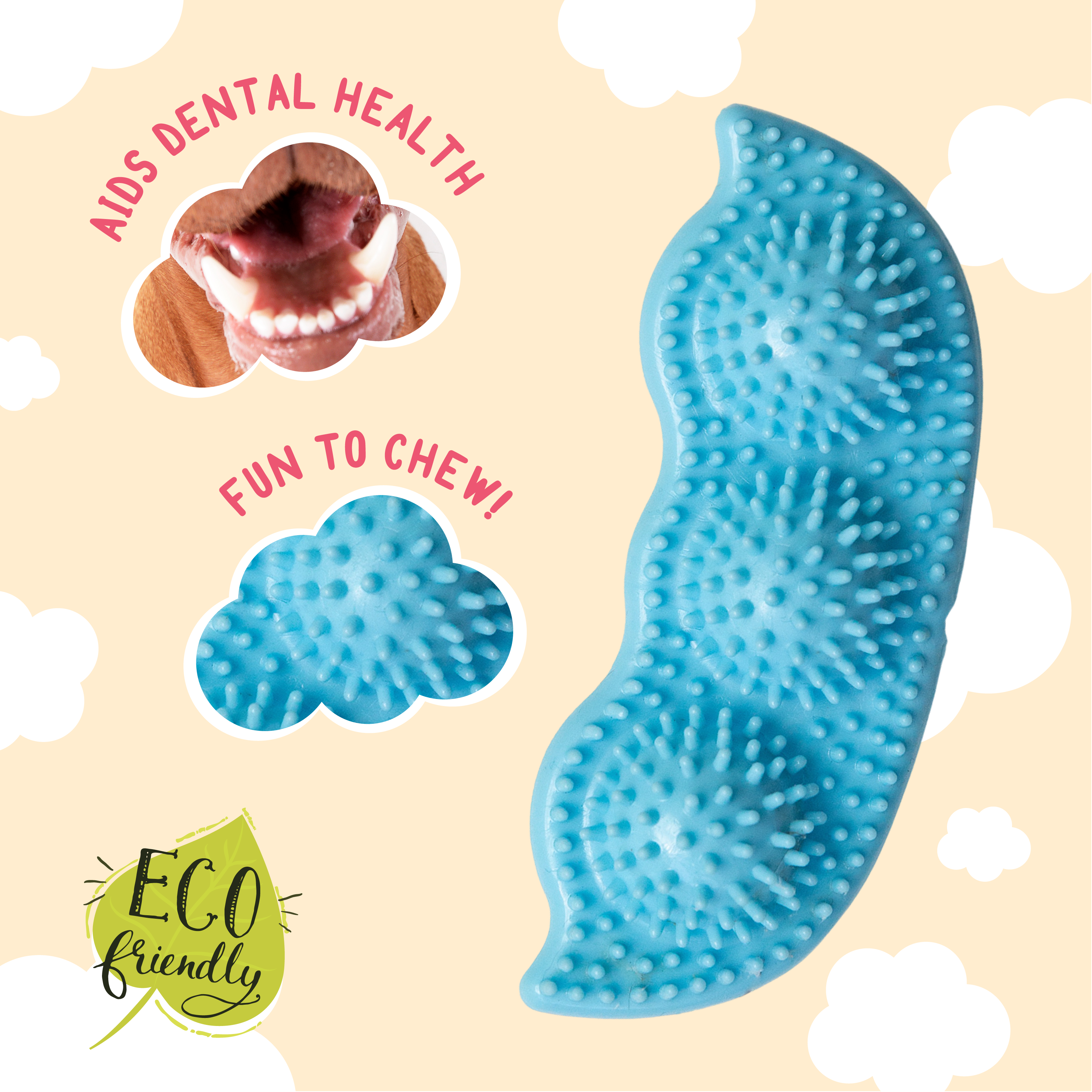 SnugArooz - Vente Jouet à mâcher – chien - Pea Podz6