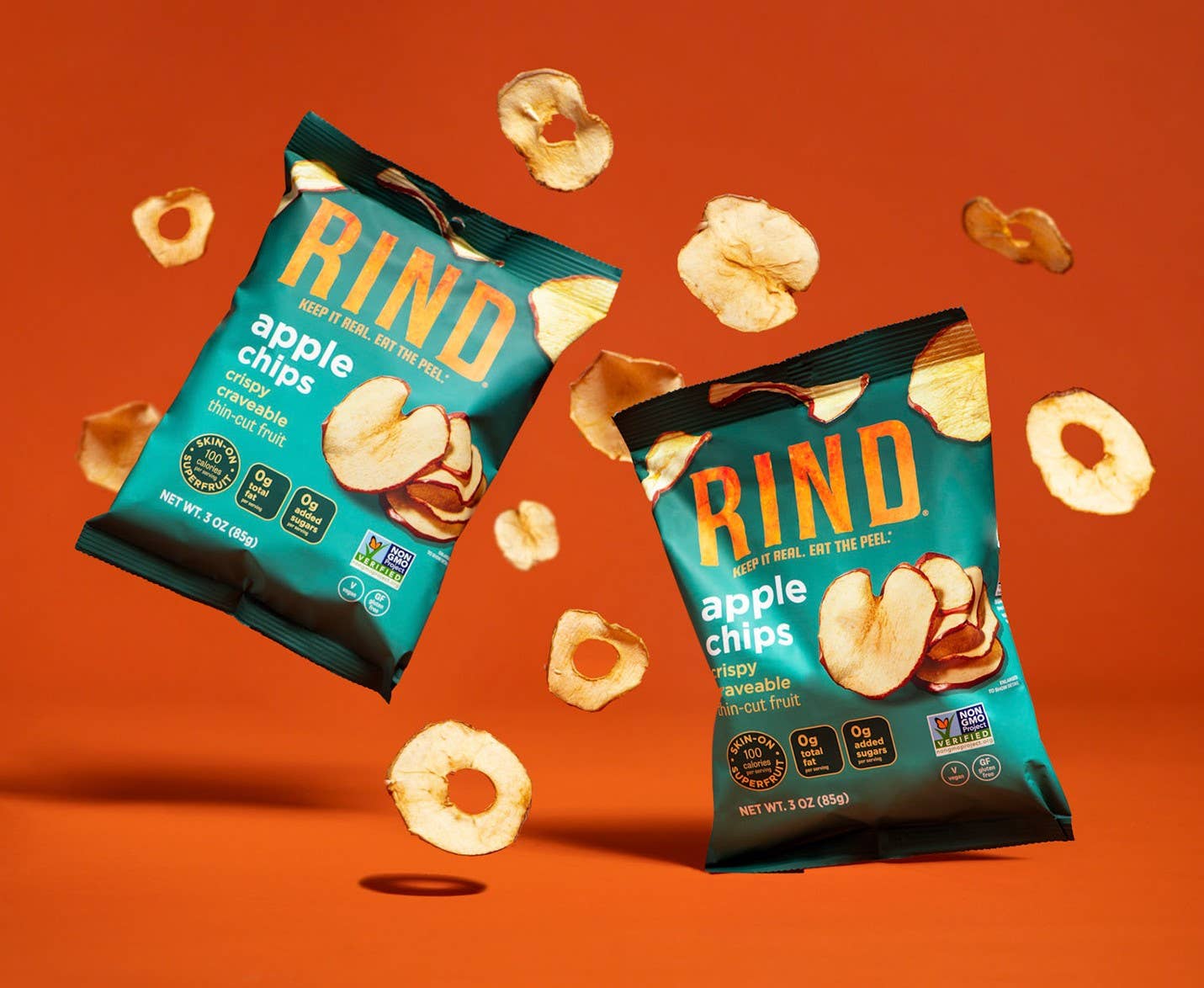 RIND Small Batch LLC - Wholesale Chips - Apple Chips - 2.7oz6