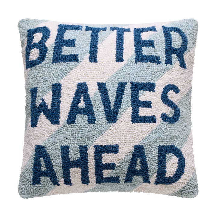 Better Waves Ahead Hook Pillow for wholesale by Peking Handicraft