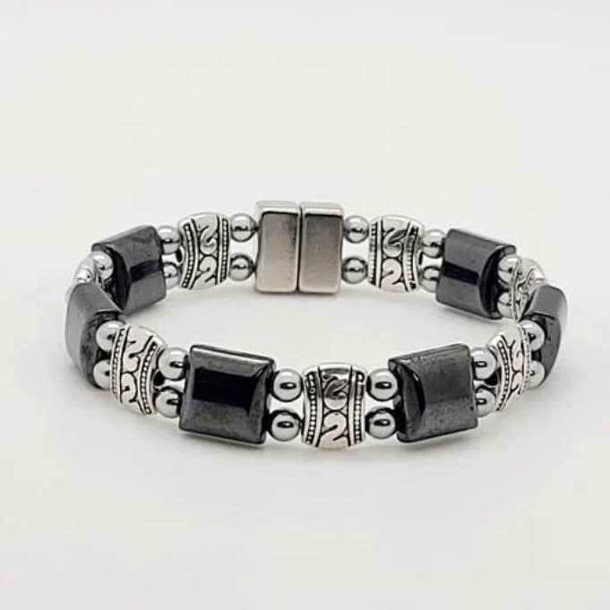 Double Strand Handmade Magnetic Bracelet - set of 10 for wholesale by Unique Magnetic Jewelry