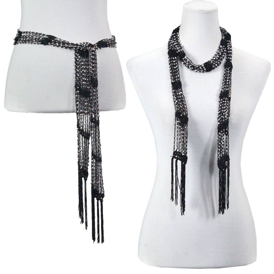 The Magic Scarf Company - Wholesale Scarf - Women's - 1755 - Shanghai Beaded Scarves/Sash91