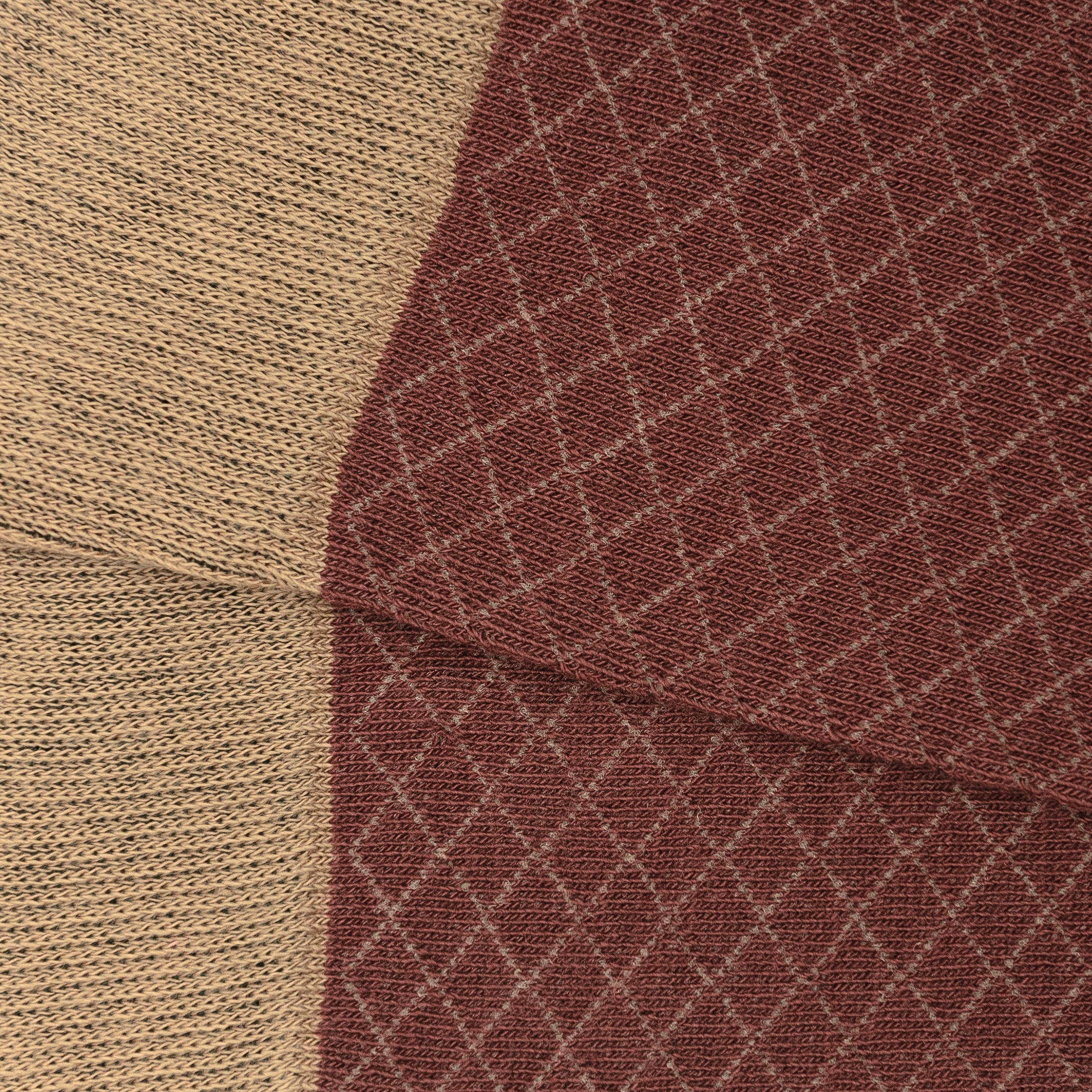 Branch Camel MissRamo-Camel Rhombus Labrado Low-Top Socks for wholesale on Faire2