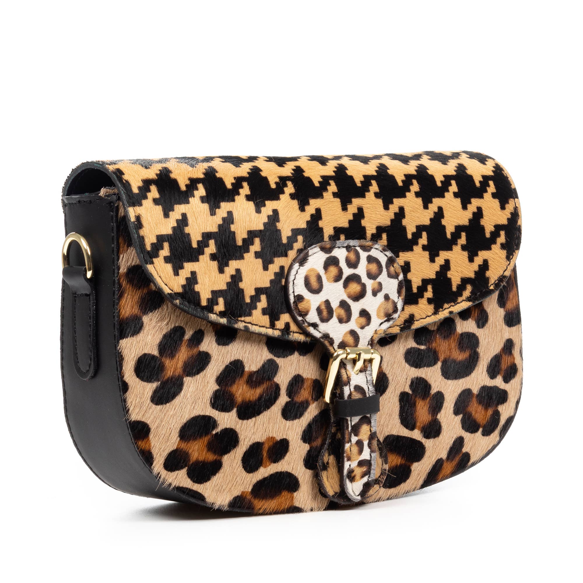 FIRENZE ARTEGIANI - Wholesale Shoulder Bag - Women's - Anghiari shoulder bag. Genuine Cavallino animal print leather.16