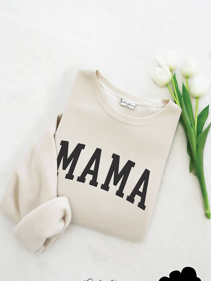 MAMA PUFF Graphic Sweatshirt for wholesale by OAT COLLECTIVE