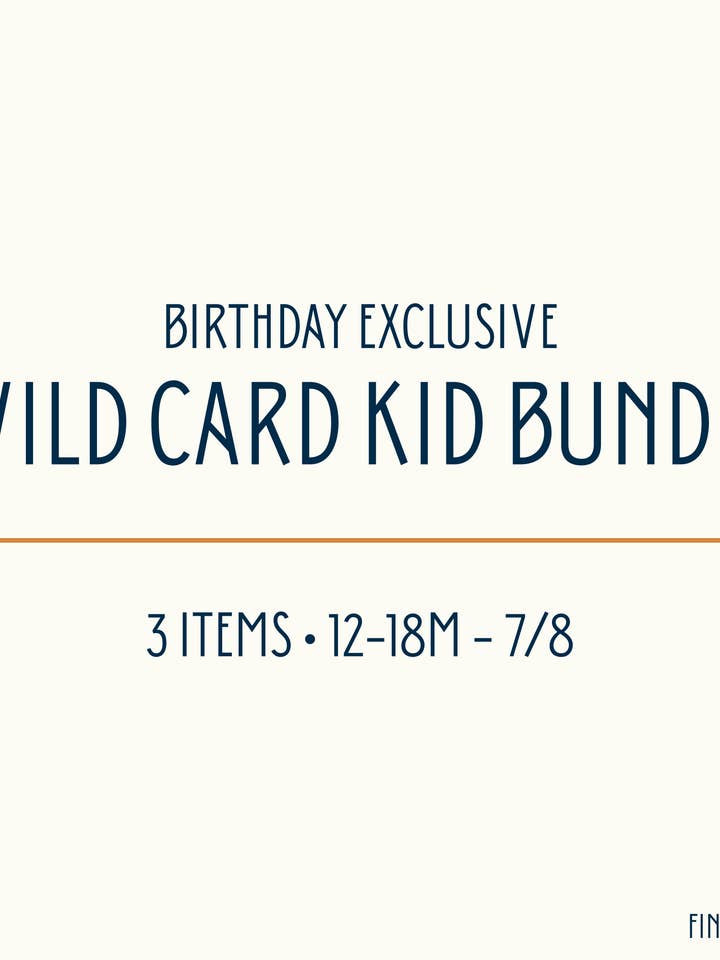 Birthday Grab Bag - Kids for wholesale by Bronze Moon Clothing Co.