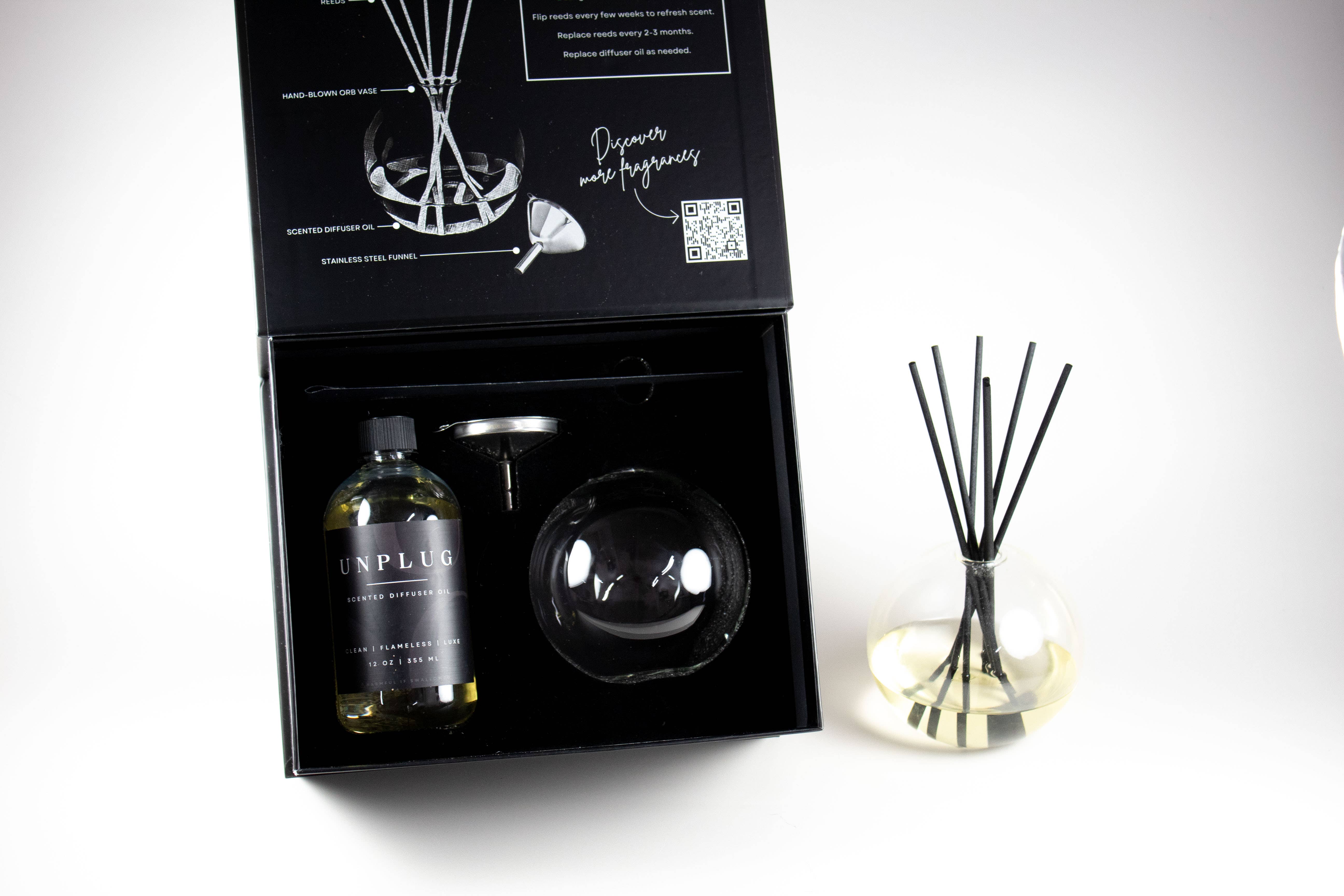 Unplug Soy Candles - Wholesale Reed Diffuser - Luxe Reed Diffuser I Oil Diffuser Set10