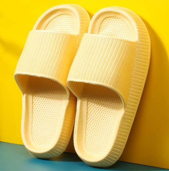JOSSLYN by wall to wall - Wholesale Slides - Women's - FLAT COMFORT AIR CLOUD EVA SLIDE SANDALS SLIPPERS | 40SP01010