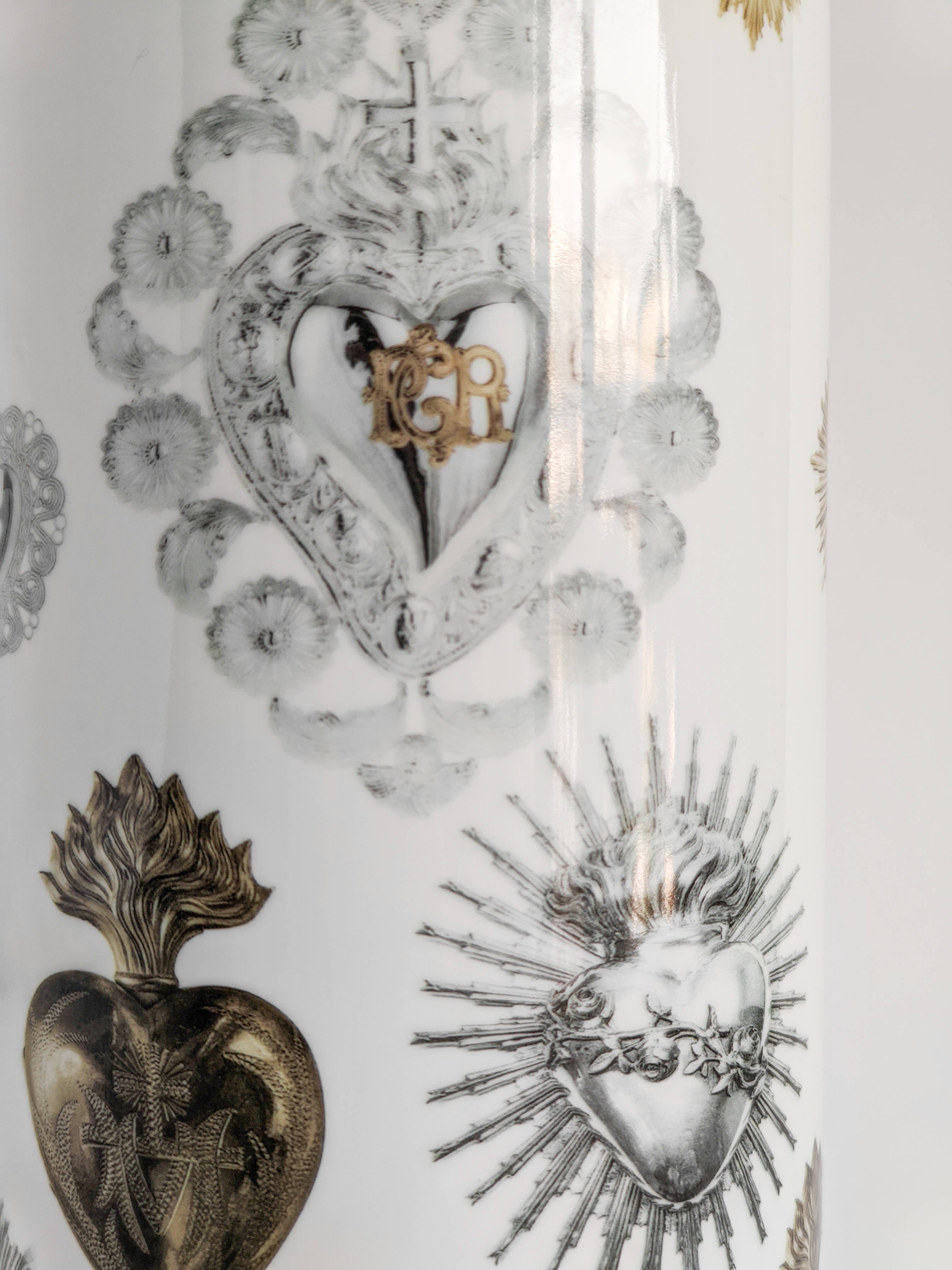 Vito Nesta Grand Tour - Vendita all'ingrosso Vasi - Ex-Voto Vaso cilindrico in Maiolica3