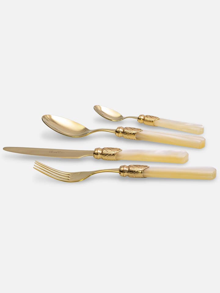 Vittoria Oro Set 24 Pièces Table, Cadeau pour la vente par Rivadossi Sandro
