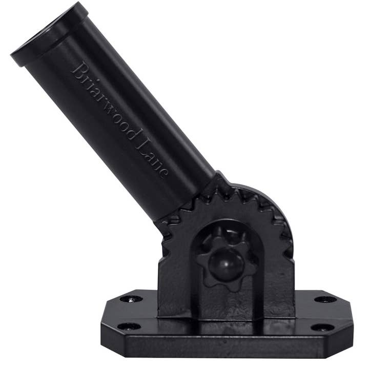 Black Adjustable Flag Pole Bracket for wholesale by Briarwood Lane