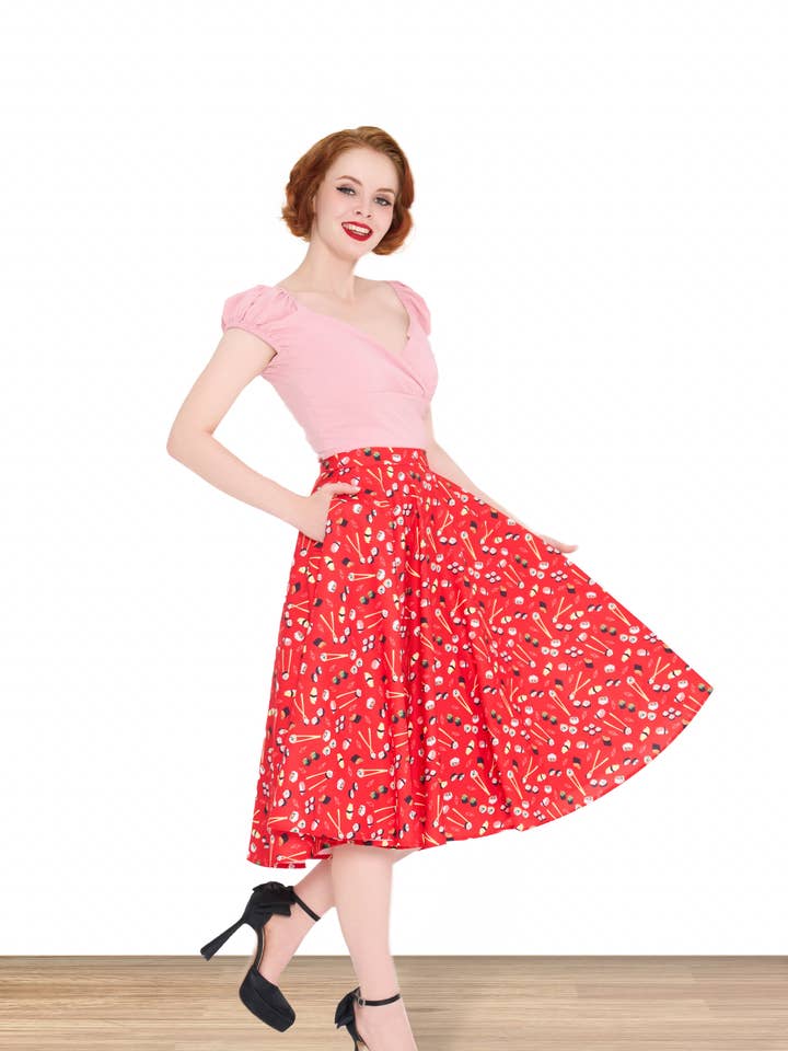 Lindy Bop / Econotrom S.L. - Venta al por mayor Falda - Mujer - Falda Sushi Peggy Sue