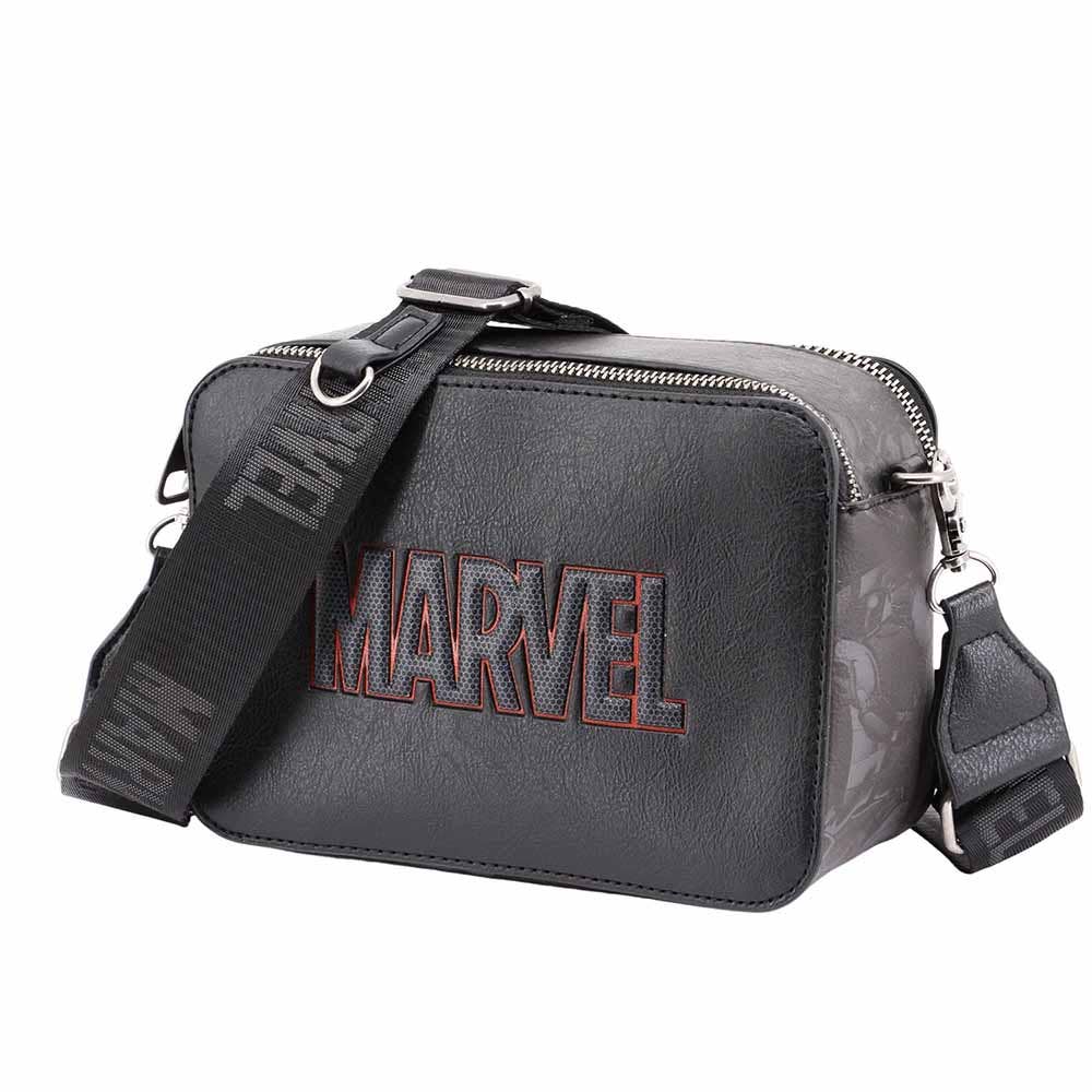 KARACTERMANIA – wholesale Axelremsväska – Dam – Marvel Universe-Ibiscuit Väska, Svart2