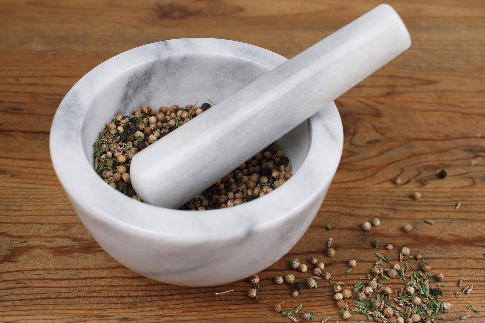 RSVP International - Wholesale Mortar & Pestle - Marble Mortar & Pestle - White8