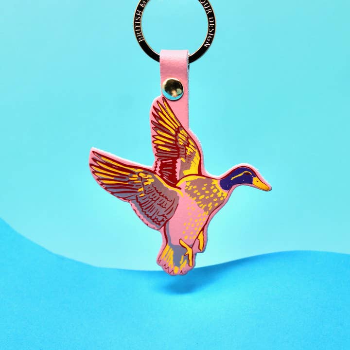 Holy Duck Key Fob for wholesale by Ark Colour Design