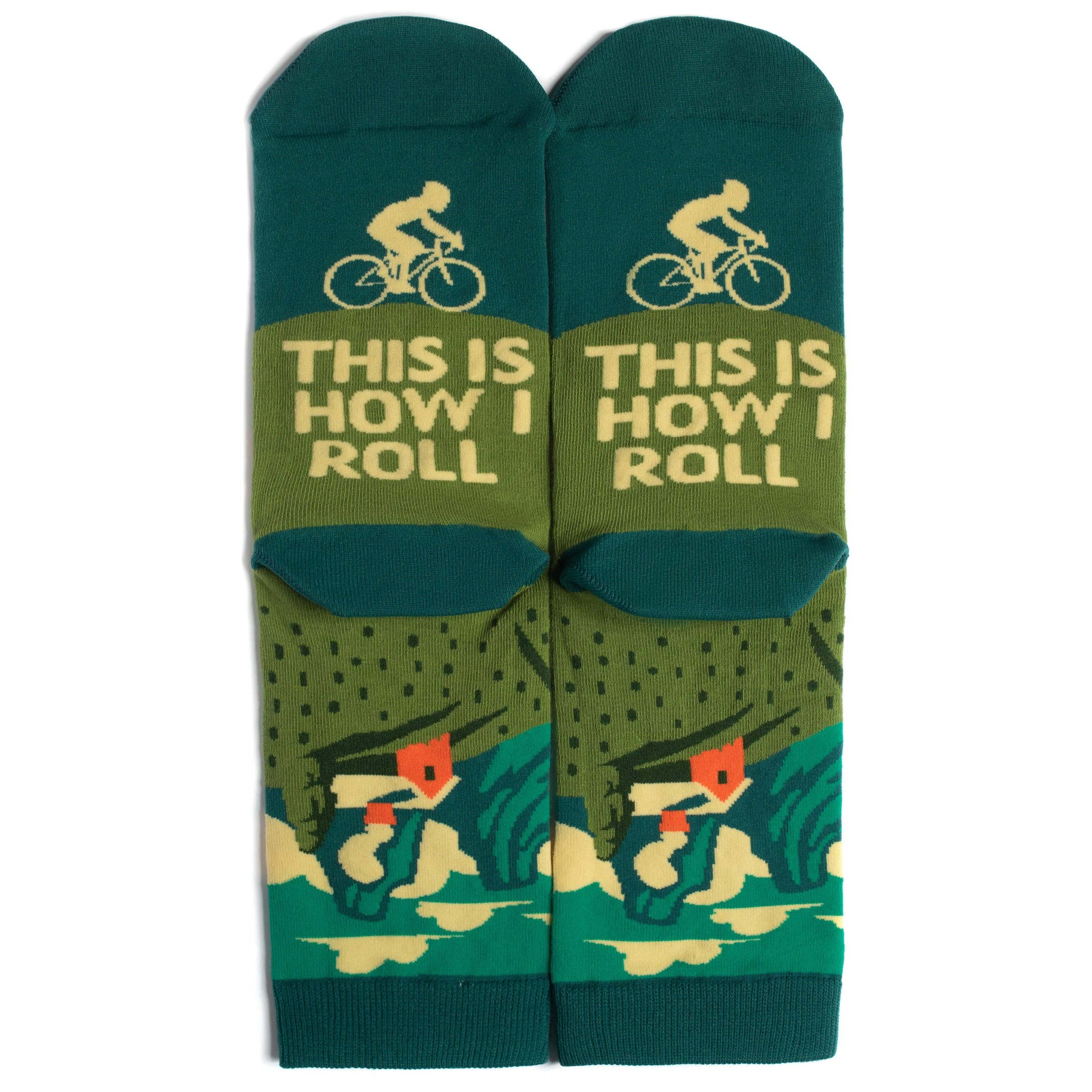 Lavley - Wholesale Socks - Unisex - This Is How I Roll (Bike) Socks3