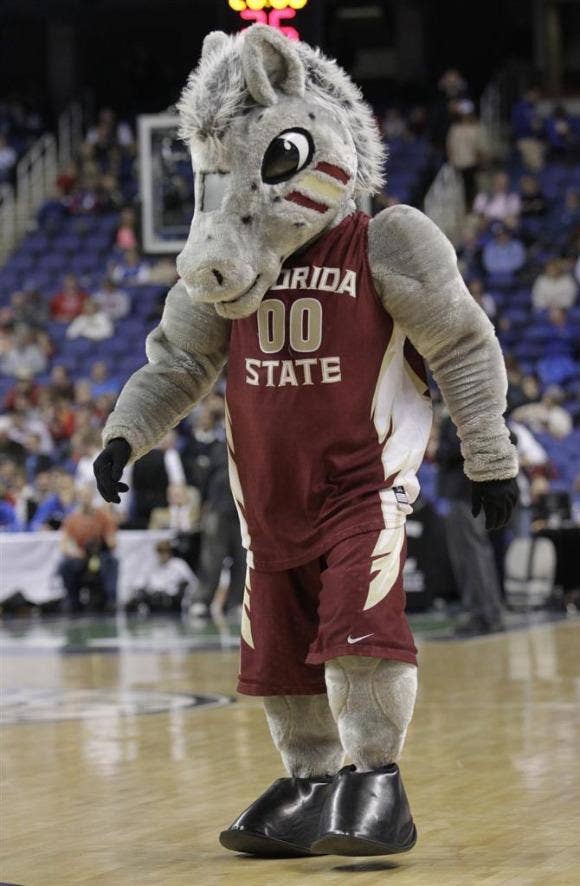 Rubber Tubbers - Vente Figurine décorative - Université d'État de Floride - Séminoles - Cimarron - Premium Ba7