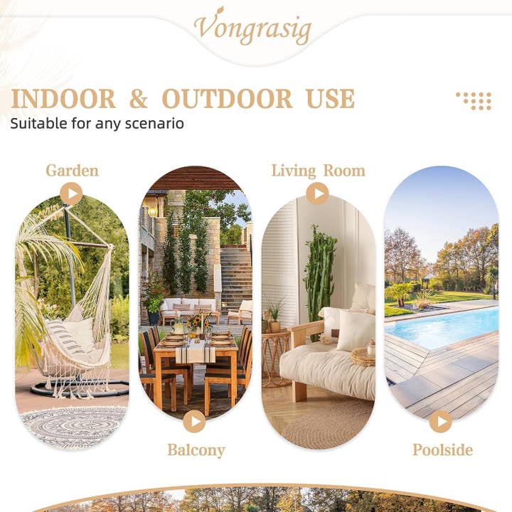 Beige Cozy Outdoor Wicker Egg Chair with Soft Cushion for wholesale on Faire7