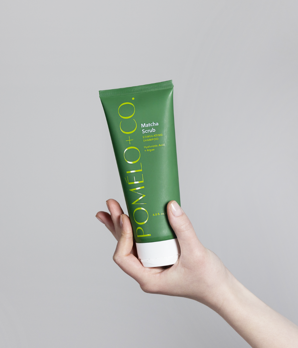 Pomélo+Co. - Vente Shampoings - Pomélo+Co. Shampooing gommant au matcha volumateur1