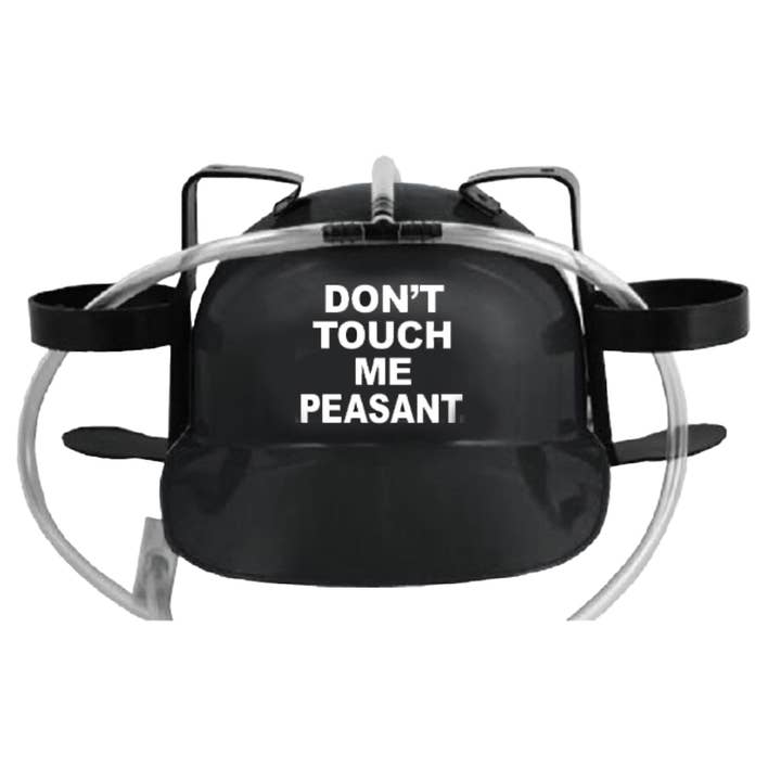 Island Dogs - Wholesale Gag Gift/Novelty Gift - Don't Touch Me Peasant Drinking Hat