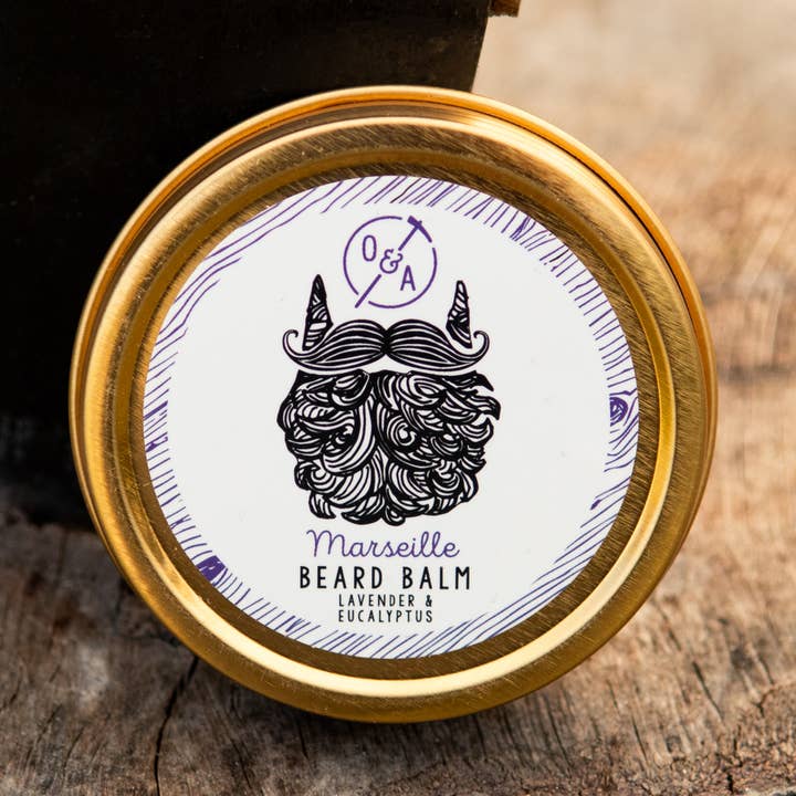 Marseille Beard Balm for wholesale by Oak & Adze