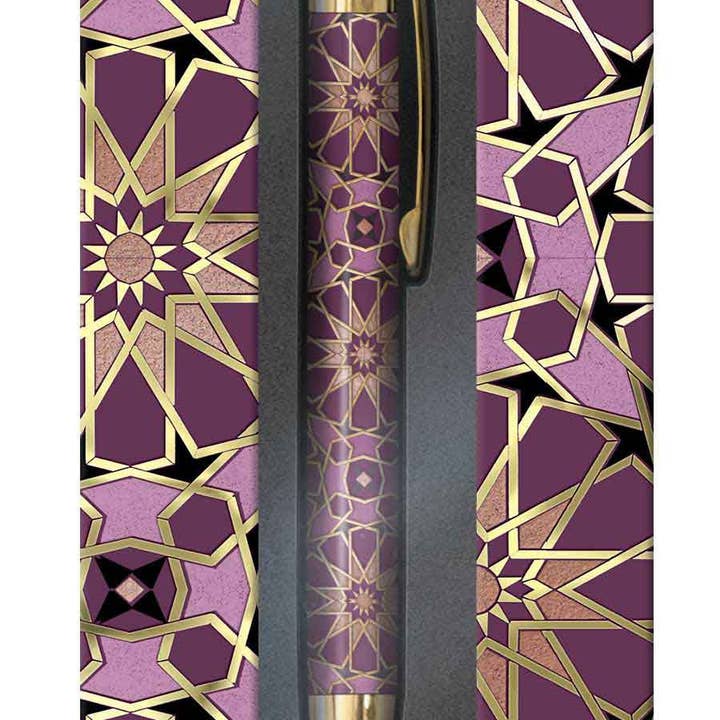 Conjunto esferográfica gift - Geometric por atacado de Maison Royal Garden