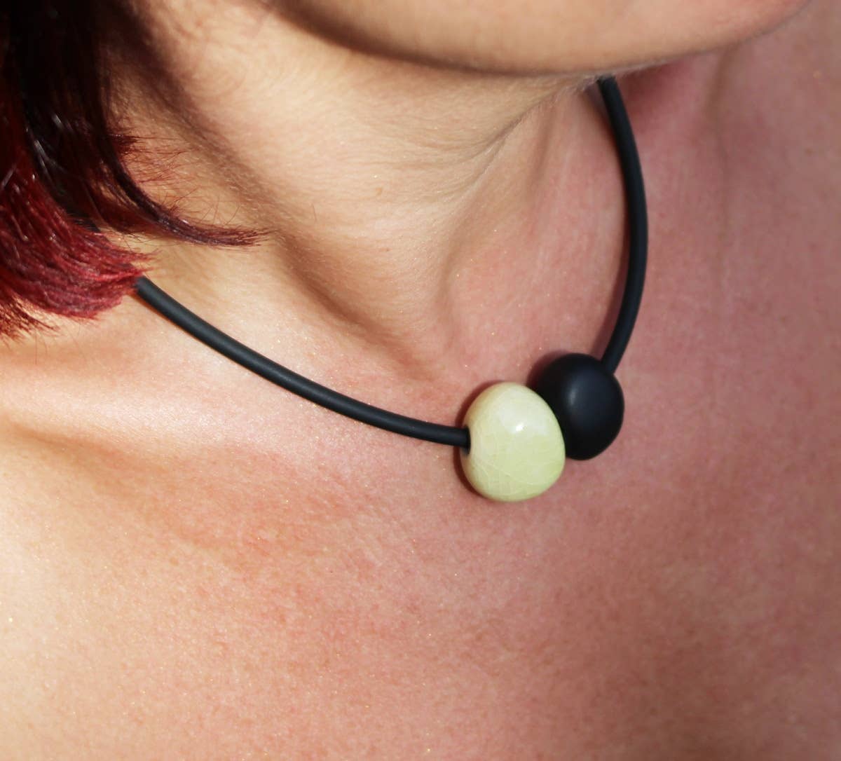 ANDREANI CRÉATIONS - Wholesale Beaded/Pearl Necklace - Pebble necklace107